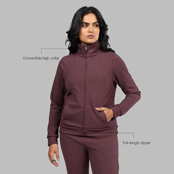BlissClub Bare Butter Hoodie | Front Pockets | Full-Length Zipper