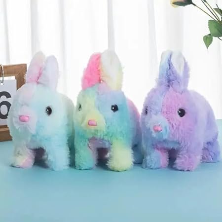 Hopping Walking Toy with Sounds, Wiggling Tail