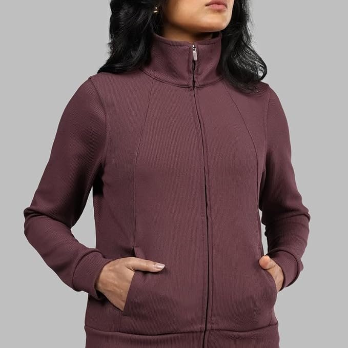 BlissClub Bare Butter Hoodie | Front Pockets | Full-Length Zipper