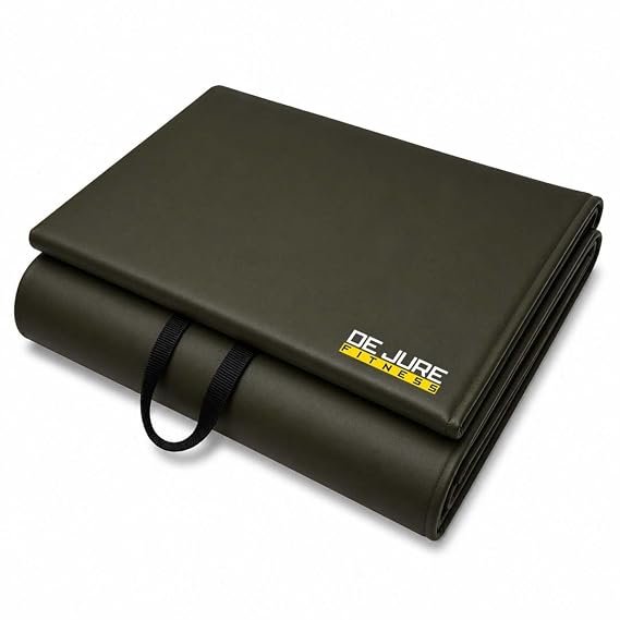 Fitness PVC Leatherette Yoga Mat 10mm Thick