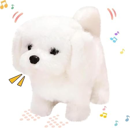 Hopping Walking Toy with Sounds, Wiggling Tail
