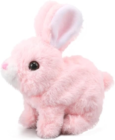 Hopping Walking Toy with Sounds, Wiggling Tail