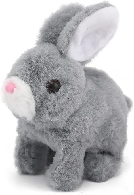 Hopping Walking Toy with Sounds, Wiggling Tail