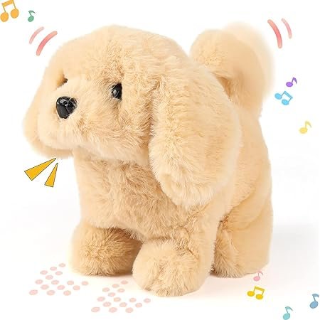 Hopping Walking Toy with Sounds, Wiggling Tail