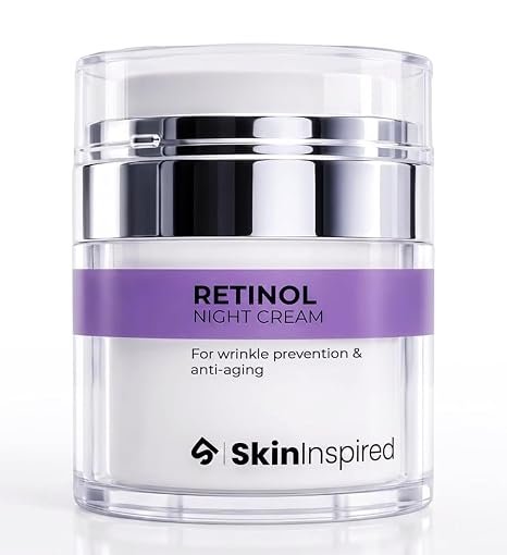 SkinInspired Retinol Night Cream For Wrinkles & Anti-Aging