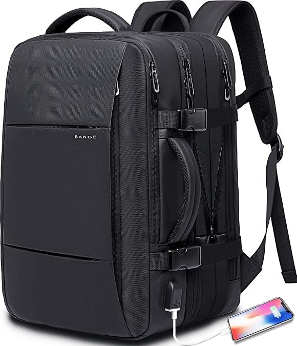Water Resistant Travel Backpack,Flight Approved Carry On Backpacks