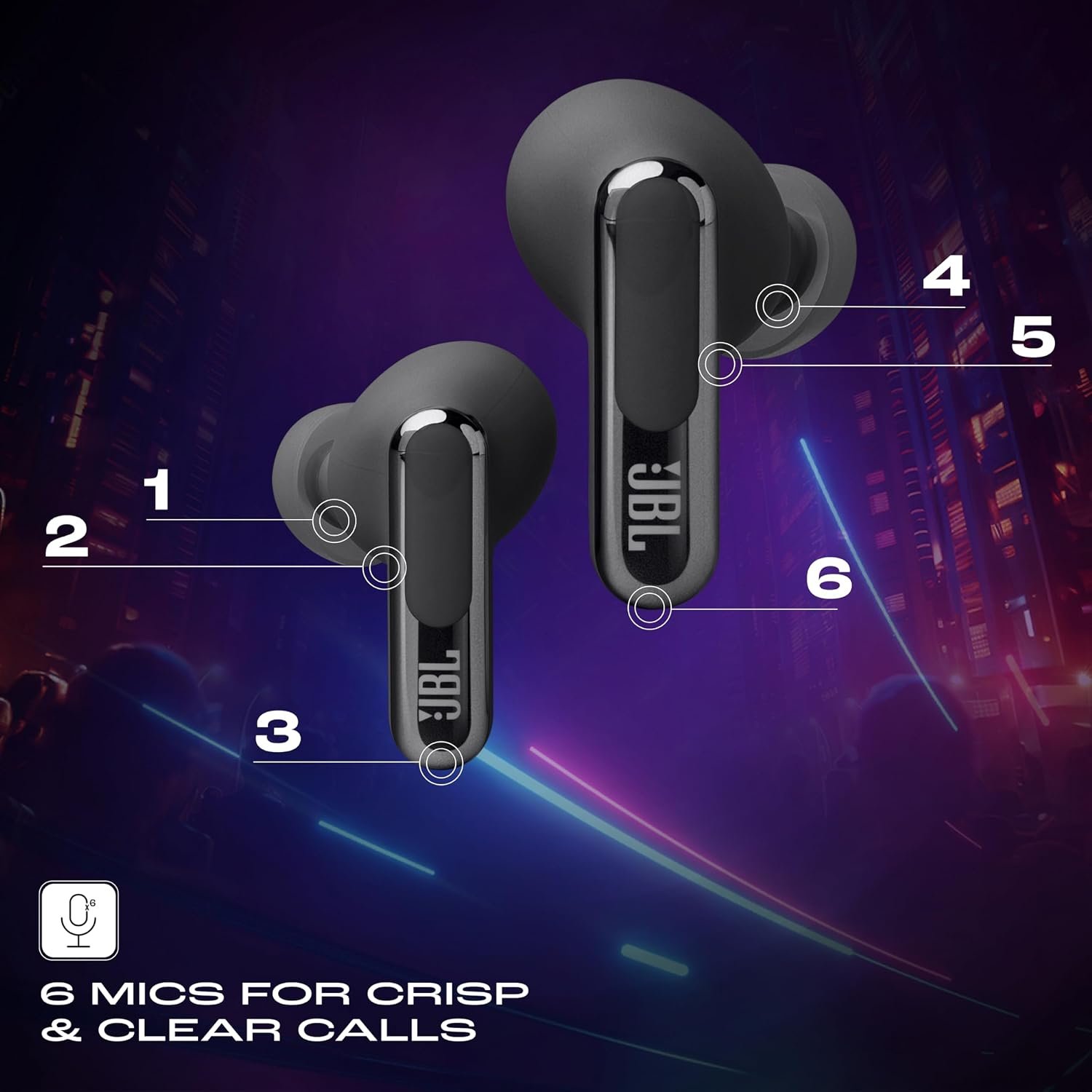 Hi-Res Audio True ANC Earbuds,Smart Case with Touch Display