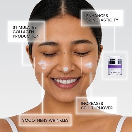 SkinInspired Retinol Night Cream For Wrinkles & Anti-Aging