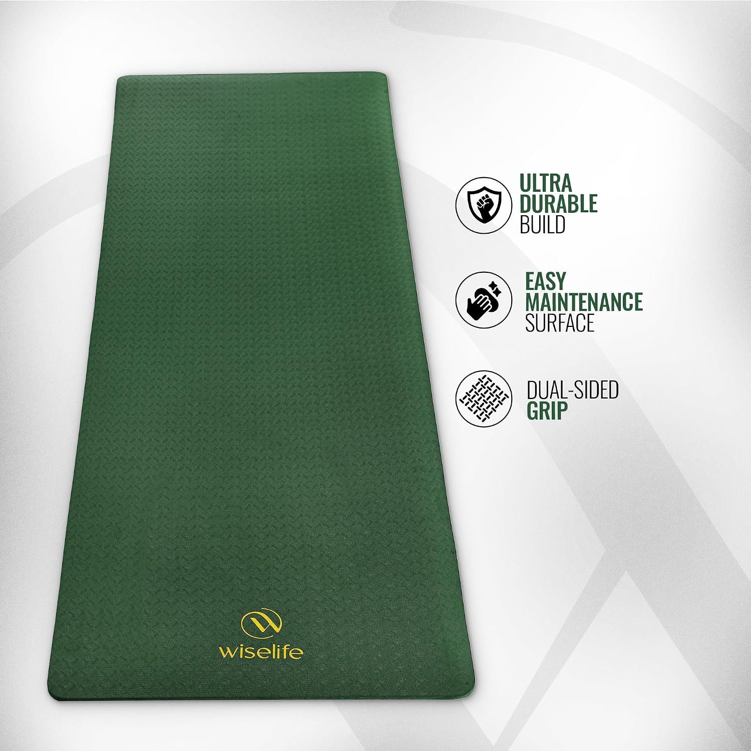 WiseLife Classic Eco-TPE 10 MM Yoga Mat